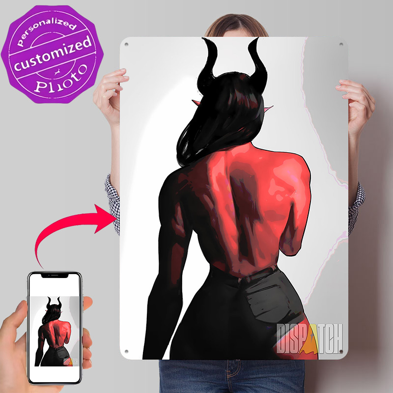 Women Accessories Poster - لوحة معدنية ثلاثية الأبعاد مخصصة بتصميم
