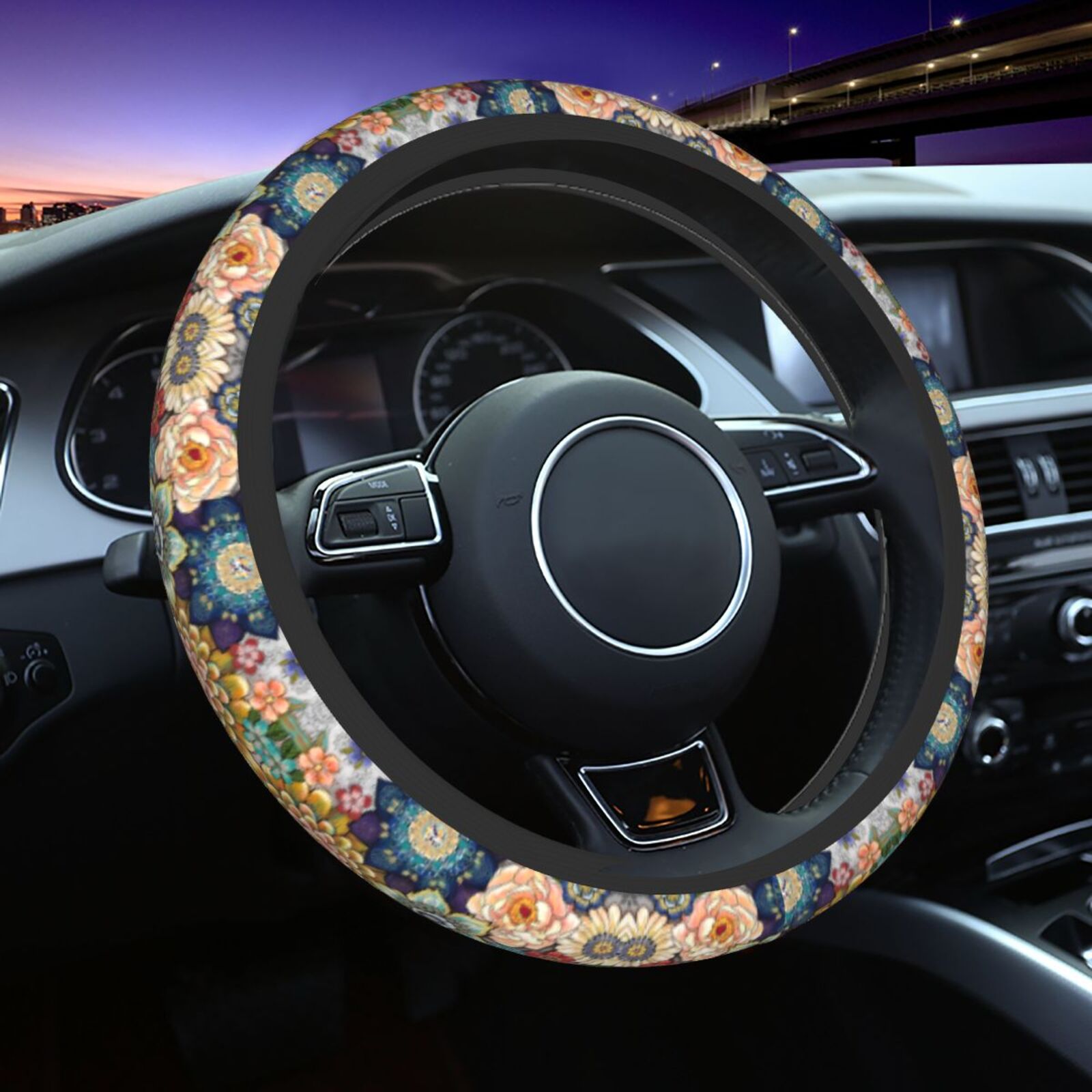 Women'S Accessories Vans - عجلة قيادة بوهو مزخرفة بطبعة زهور