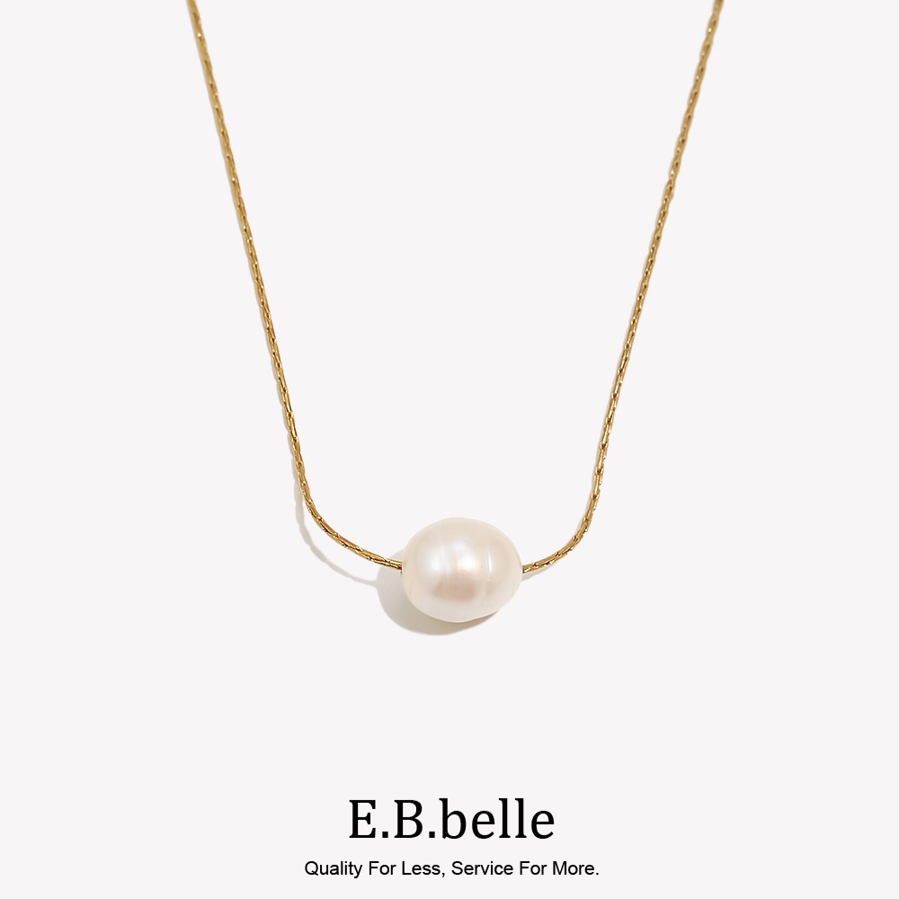 Charm Necklace Dainty - ه. ب. سلسلة دقيقة من لؤلؤ