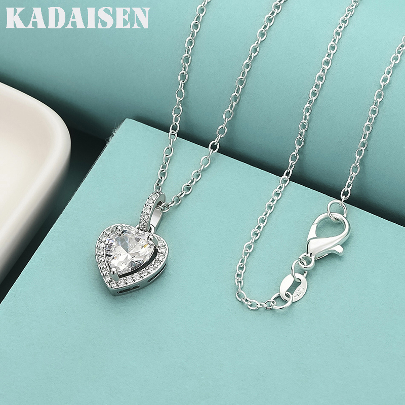 Charm Necklace Dainty - قلادة فضية عيار 925 عالية الجودة