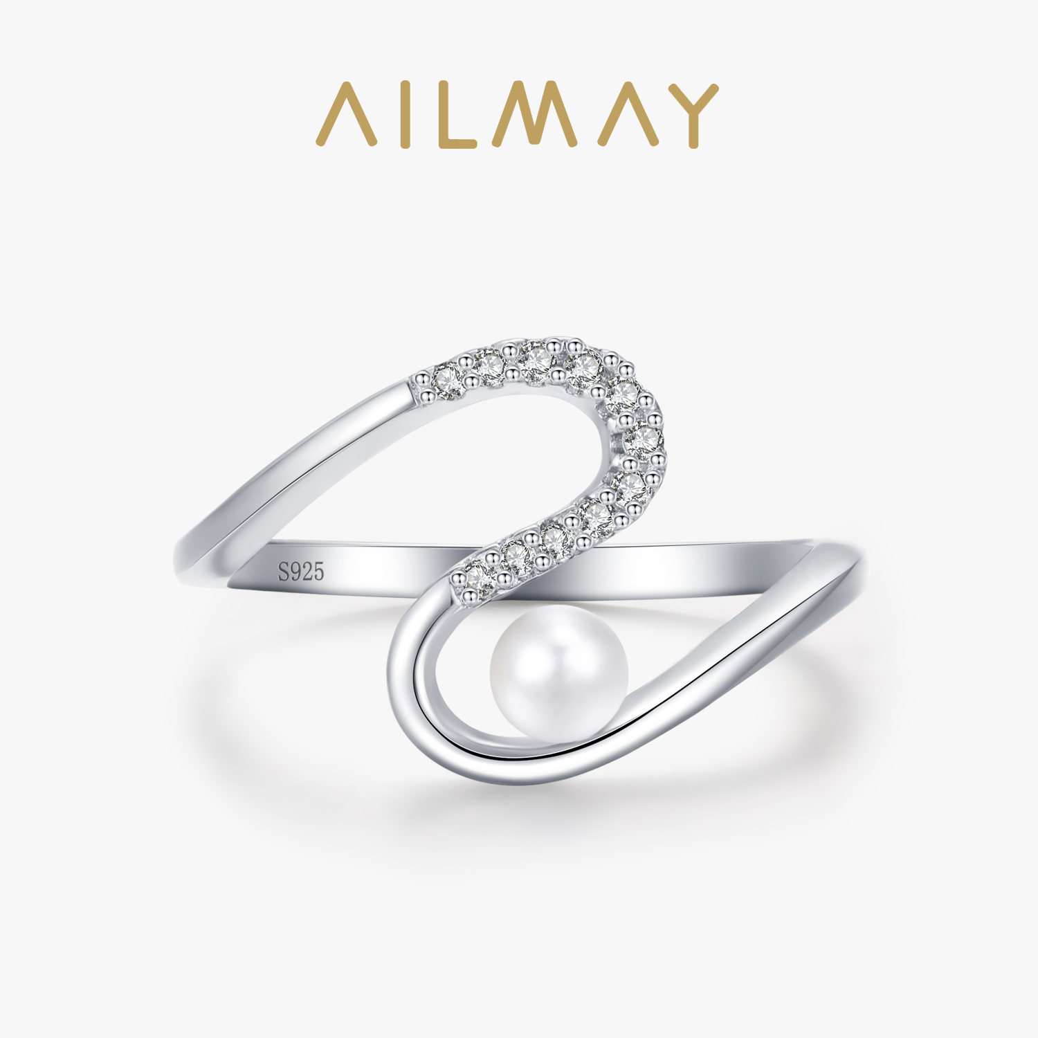 Women'S Accessories Jewelry Sale - Ailmay Real 925 فضة موضة أنيقة