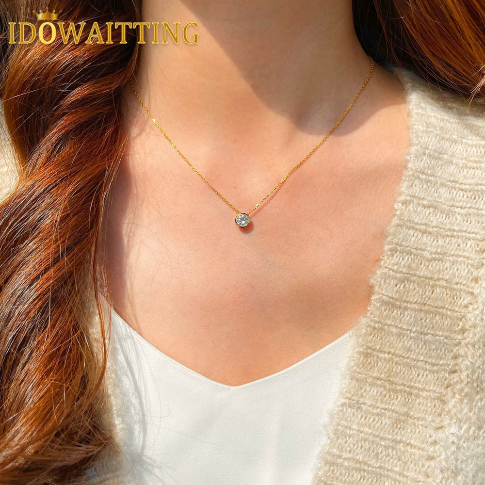 Charm Necklace Dainty - 100% 925 فضة للأبد جميل القلب