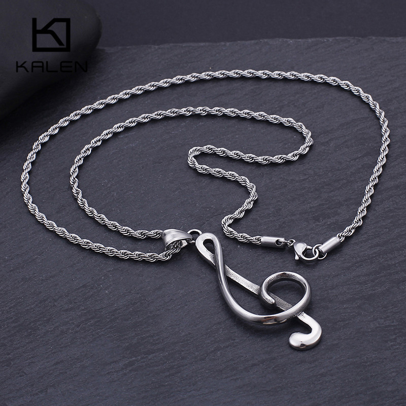 Women Accessories Bd - قلادة KALEN من الفولاذ المقاوم للصدأ