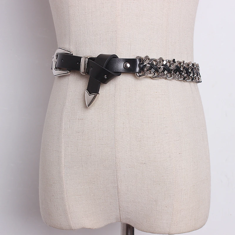 النساء الهيب هوب حزام معدني فس - مراجعة Women'S Jeans Accessories Chain وسعره