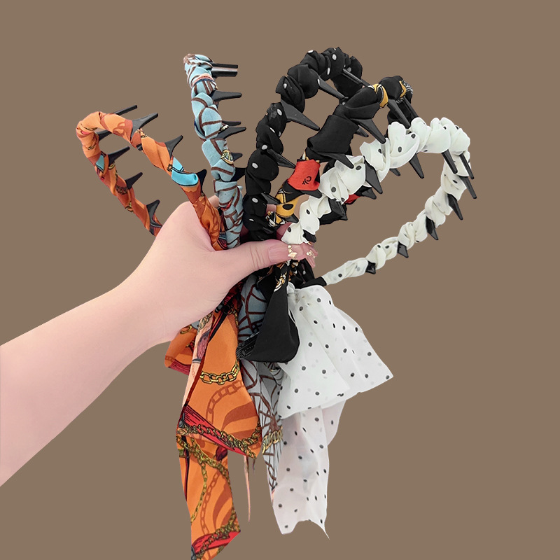 3 قطع من عصابة الرأس المطبوعة  - مراجعة Women Accessories Shop Design وسعره