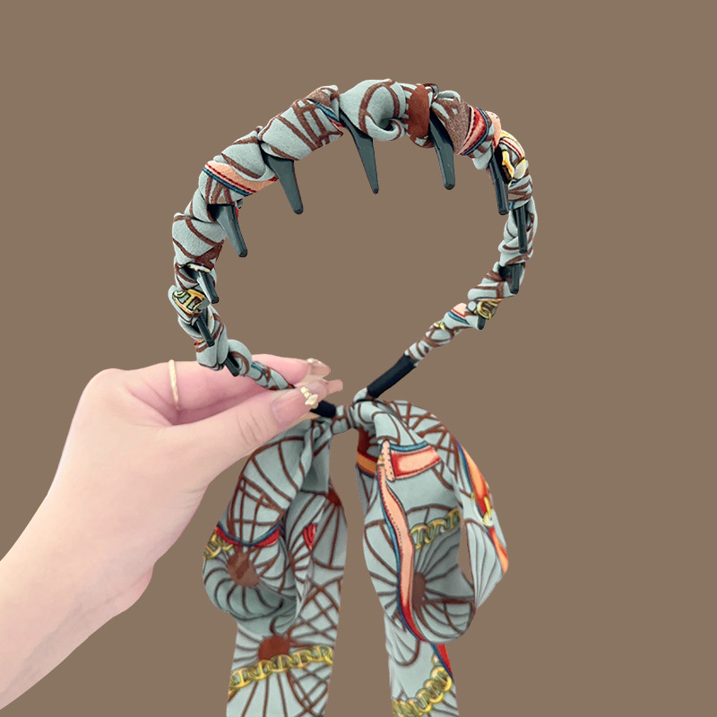 3 قطع من عصابة الرأس المطبوعة  - مراجعة Women Accessories Shop Design وسعره