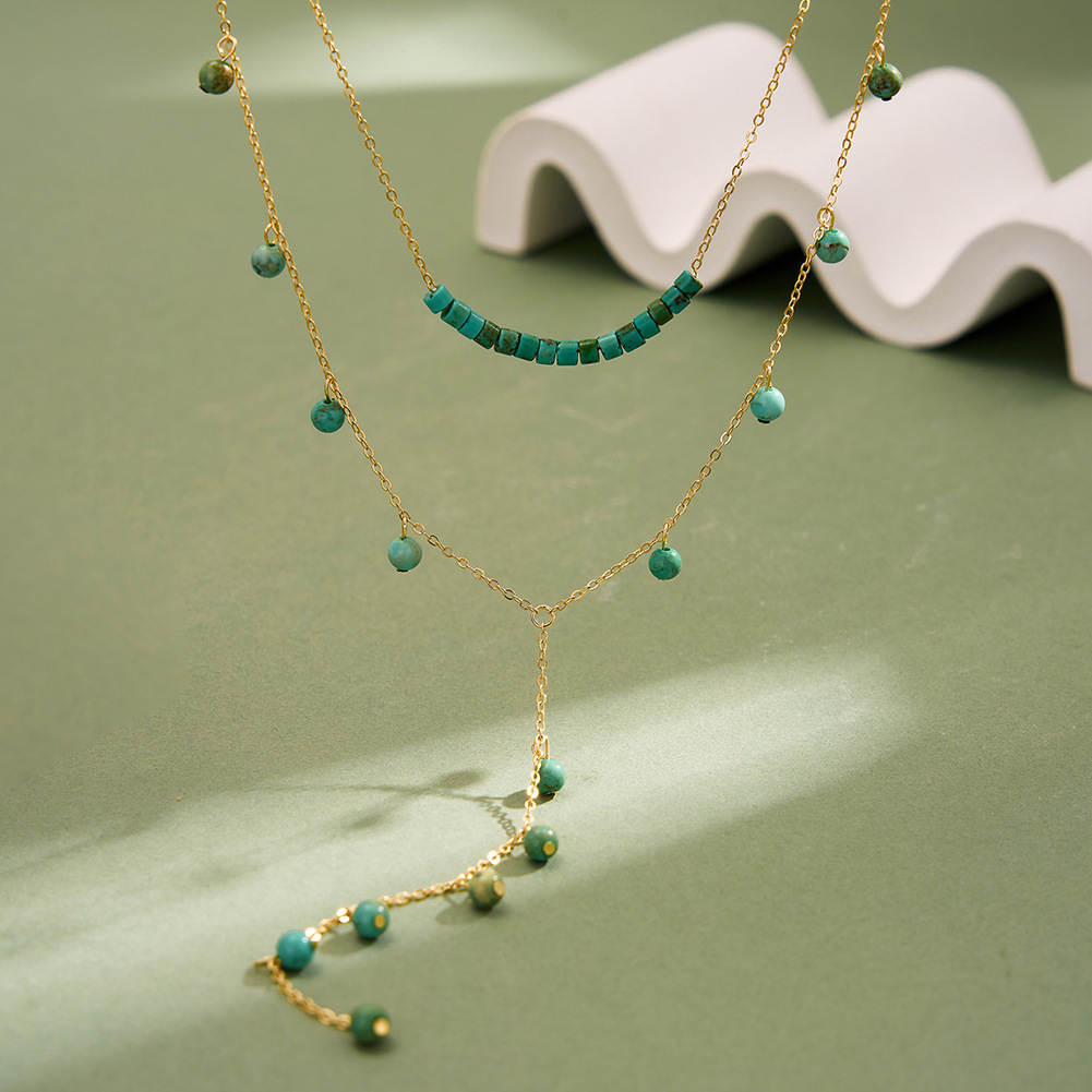 قلادة نسائية من الفضة الاسترلي - مراجعة Charm Necklace Dainty وسعره