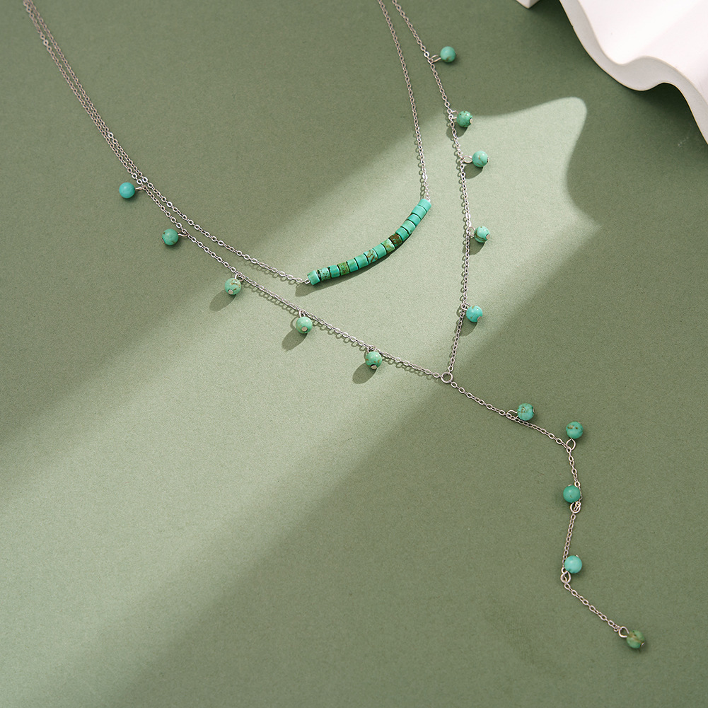 قلادة نسائية من الفضة الاسترلي - مراجعة Charm Necklace Dainty وسعره
