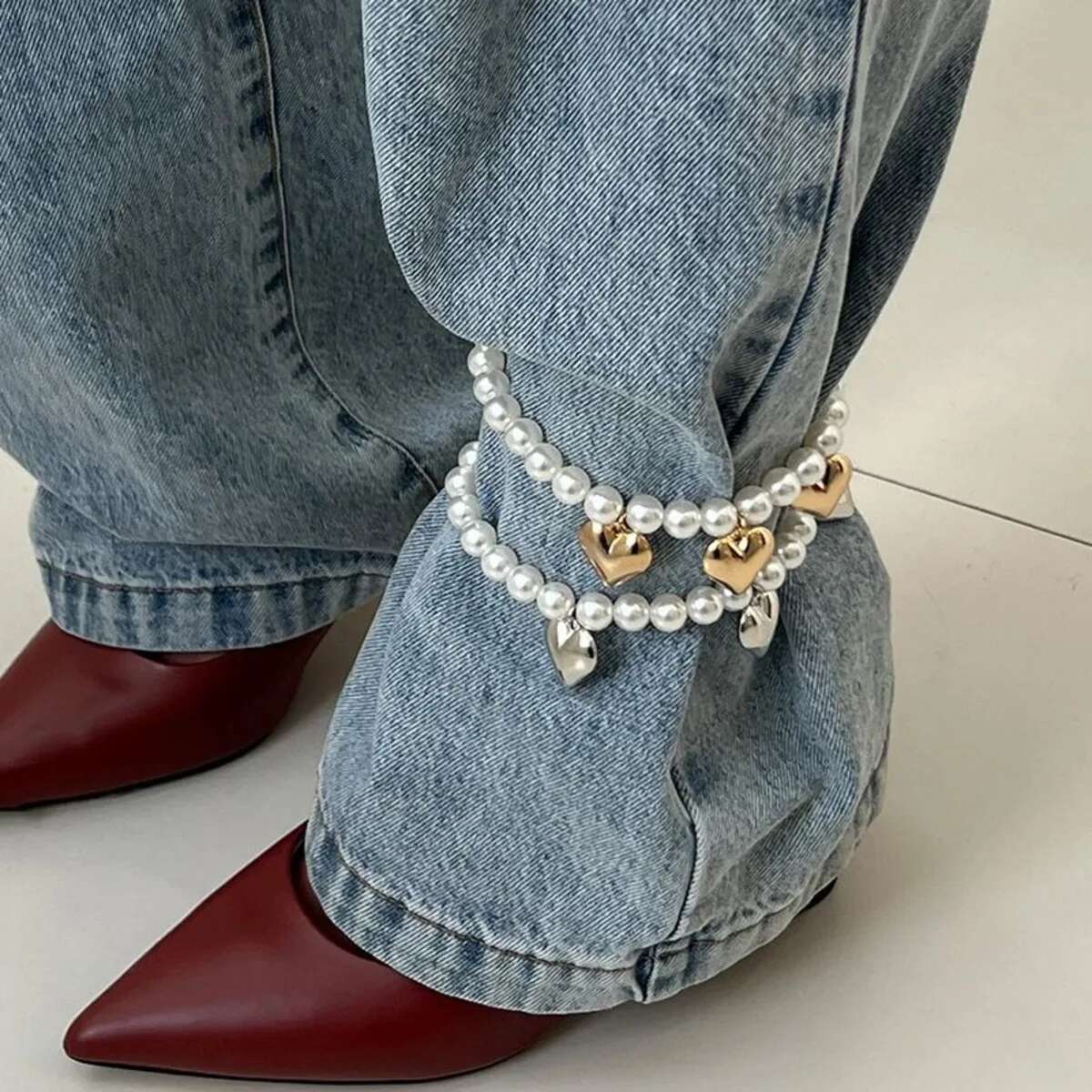 Ingemark 2 قطعة/المجموعة قابل  - مراجعة Women'S Jeans Accessories Chain وسعره