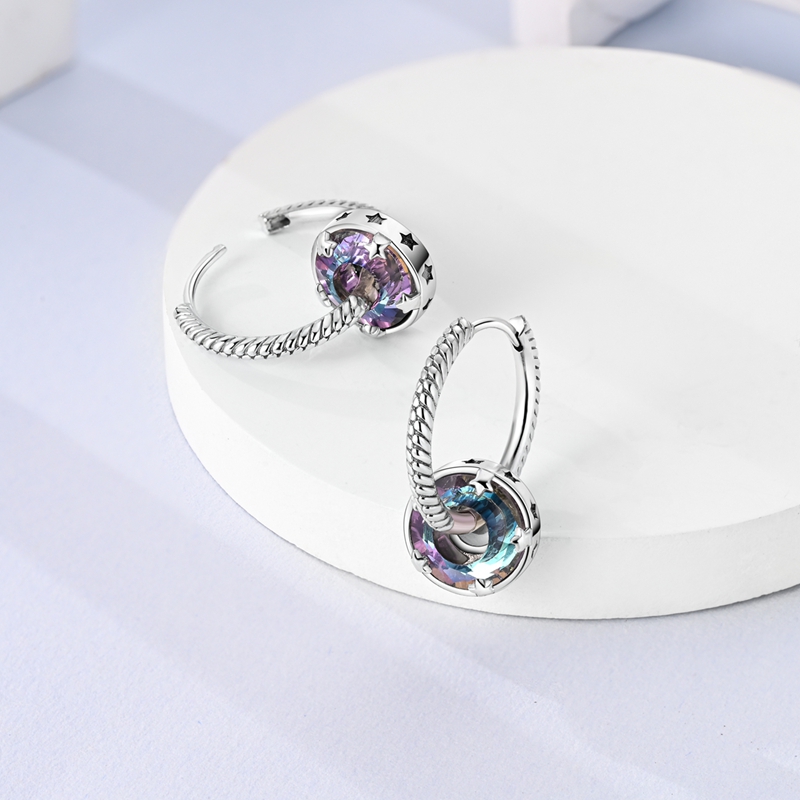 أقراط دائرية من الفضة الإسترلي - مراجعة Women'S Accessories Jewelry Sale وسعره