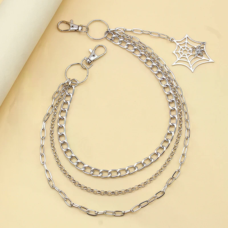 سلسلة بنطلون معدنية عصرية بنمط - مراجعة Women'S Jeans Accessories Chain وسعره