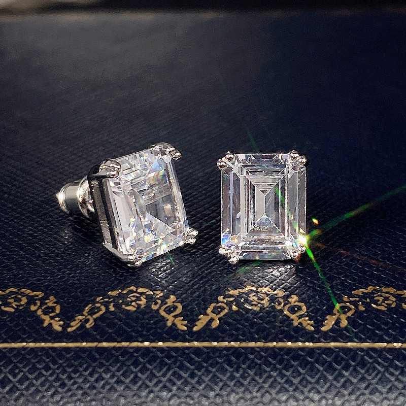 أقراط مرصعة بالزركونيا مربعة م - مراجعة Women'S Accessories Jewelry Sale وسعره