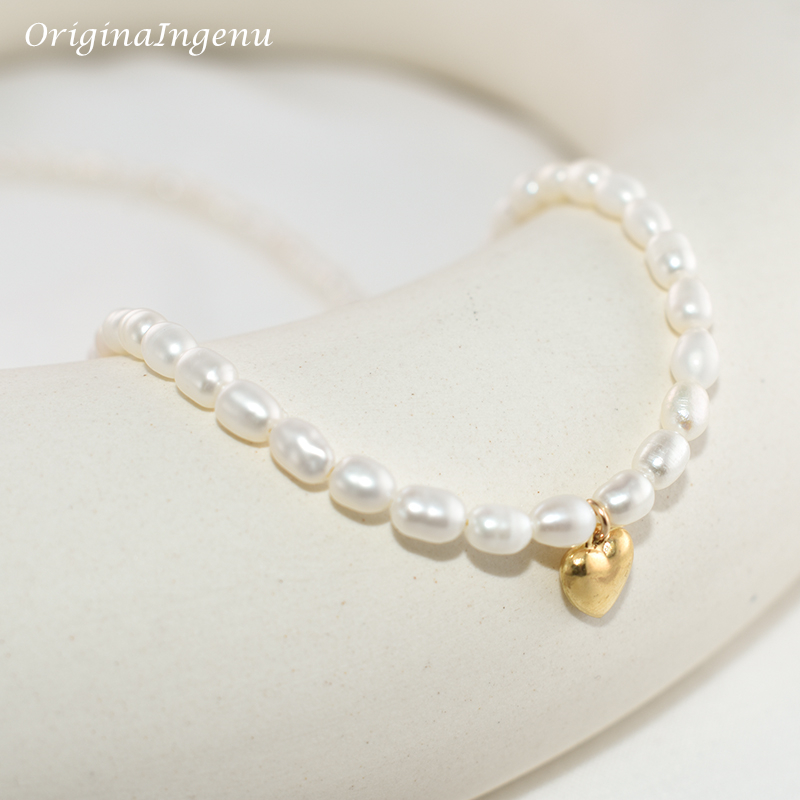 14K الذهب معبأ اللؤلؤ الطبيعي  - مراجعة Charm Necklace Dainty وسعره