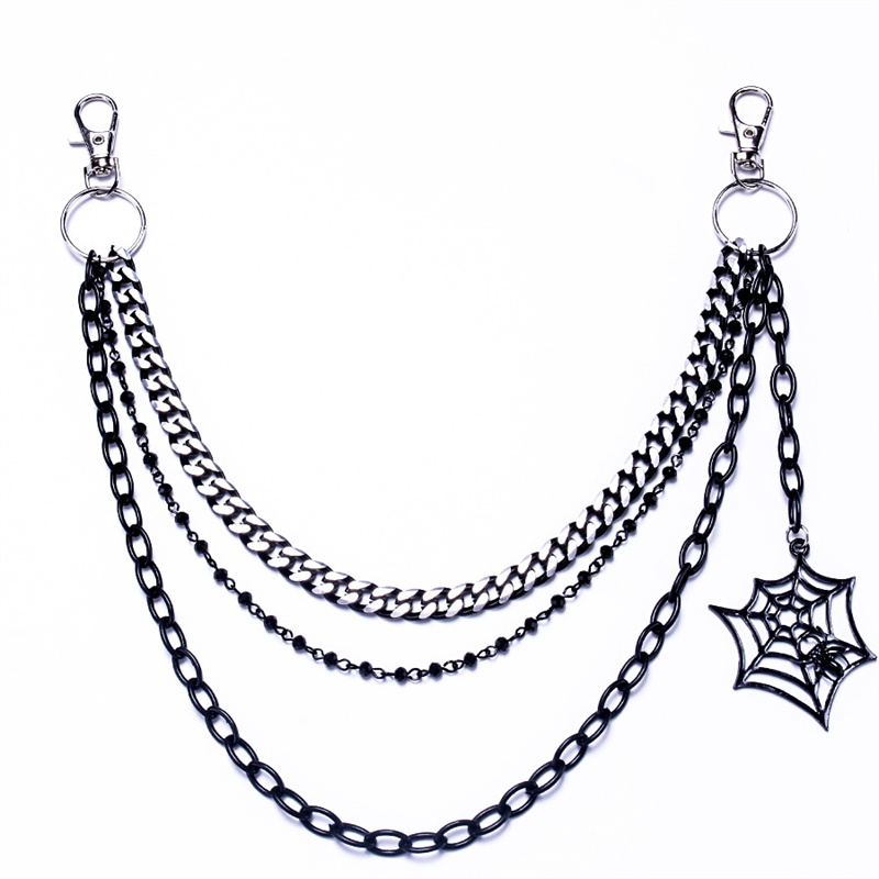 سلسلة مفاتيح هدايا الهالويون ل - مراجعة Women'S Jeans Accessories Chain وسعره