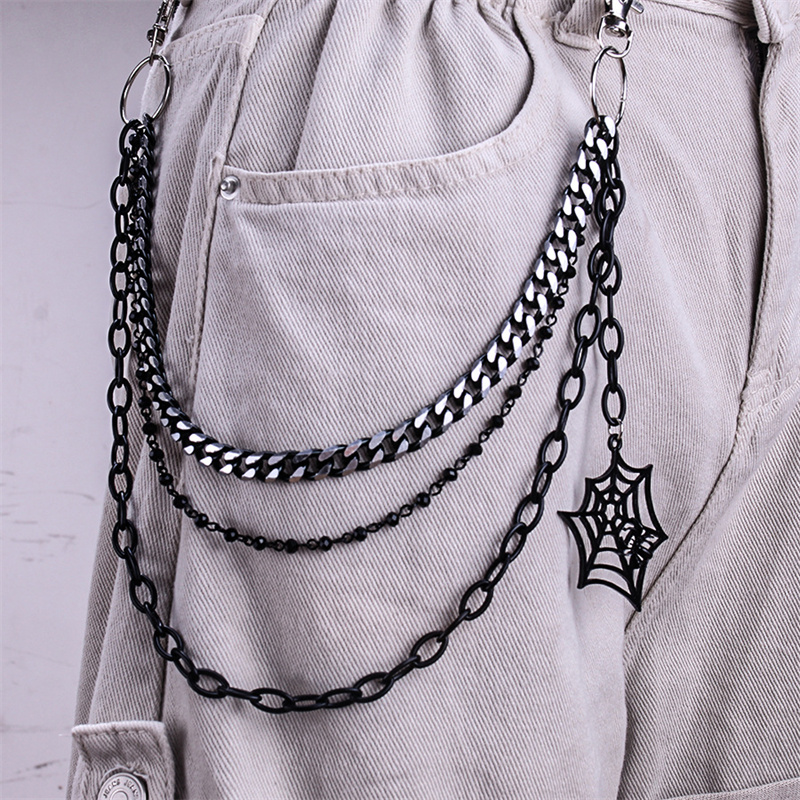 سلسلة مفاتيح هدايا الهالويون ل - مراجعة Women'S Jeans Accessories Chain وسعره