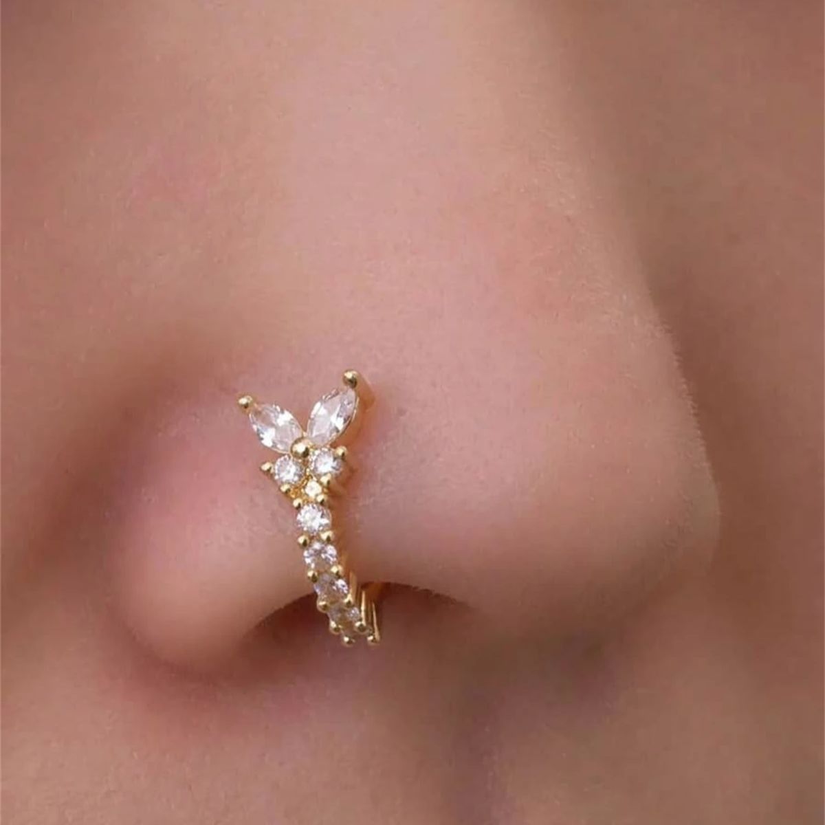 مشبك أنف على شكل حرف Y بدون ثق - مراجعة Women'S Accessories Jewelry Sale وسعره