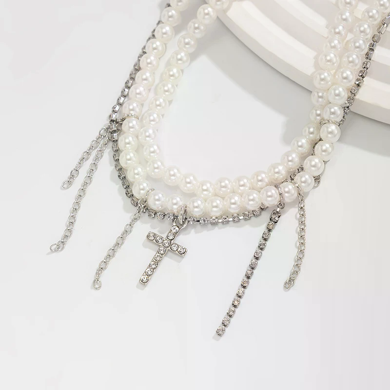 سلسلة كاحل نسائية مزينة باللؤل - مراجعة Women'S Jeans Accessories Chain وسعره