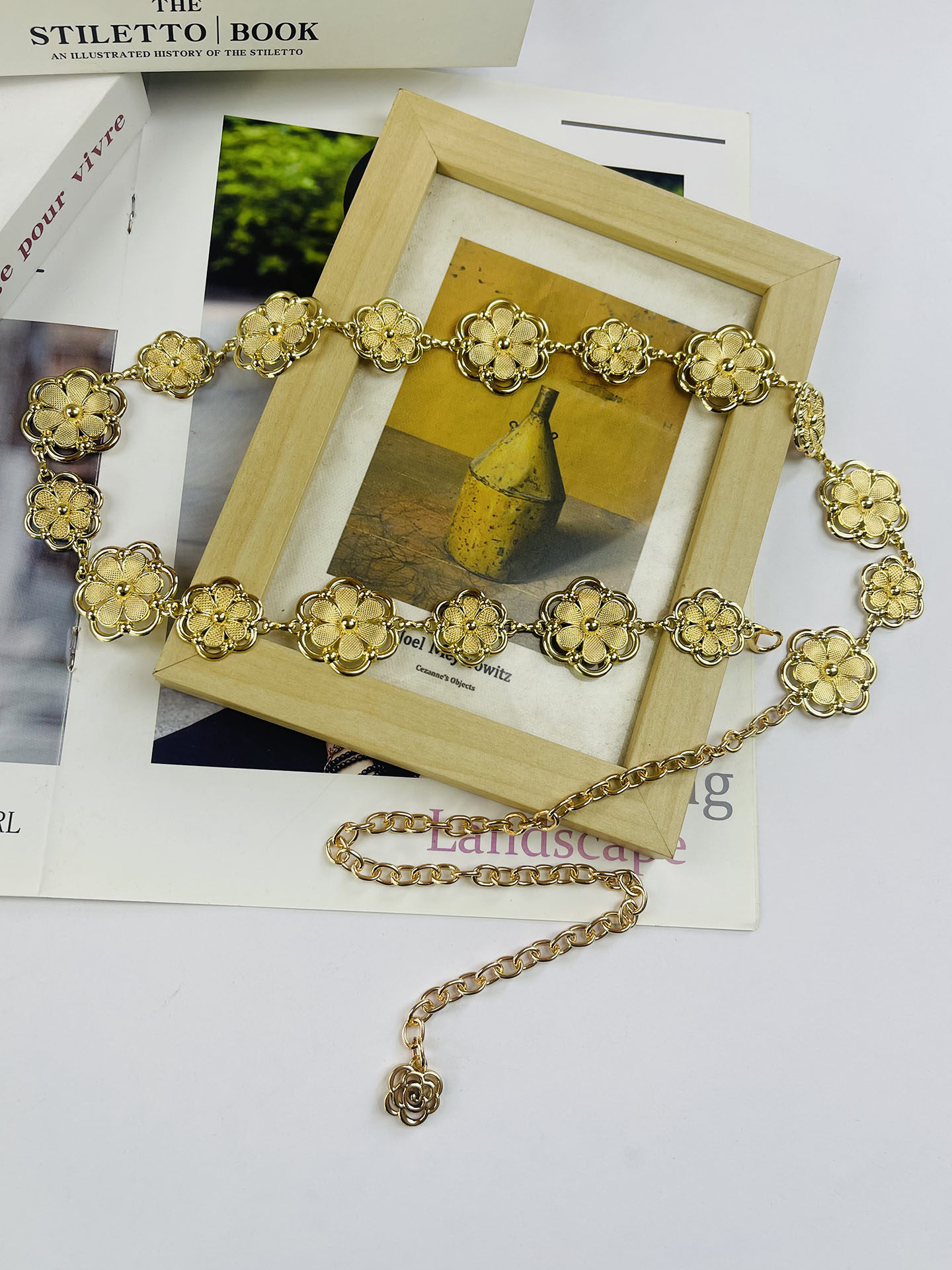 سلسلة خصر نسائية، إكسسوار سلسل - مراجعة Women'S Jeans Accessories Chain وسعره