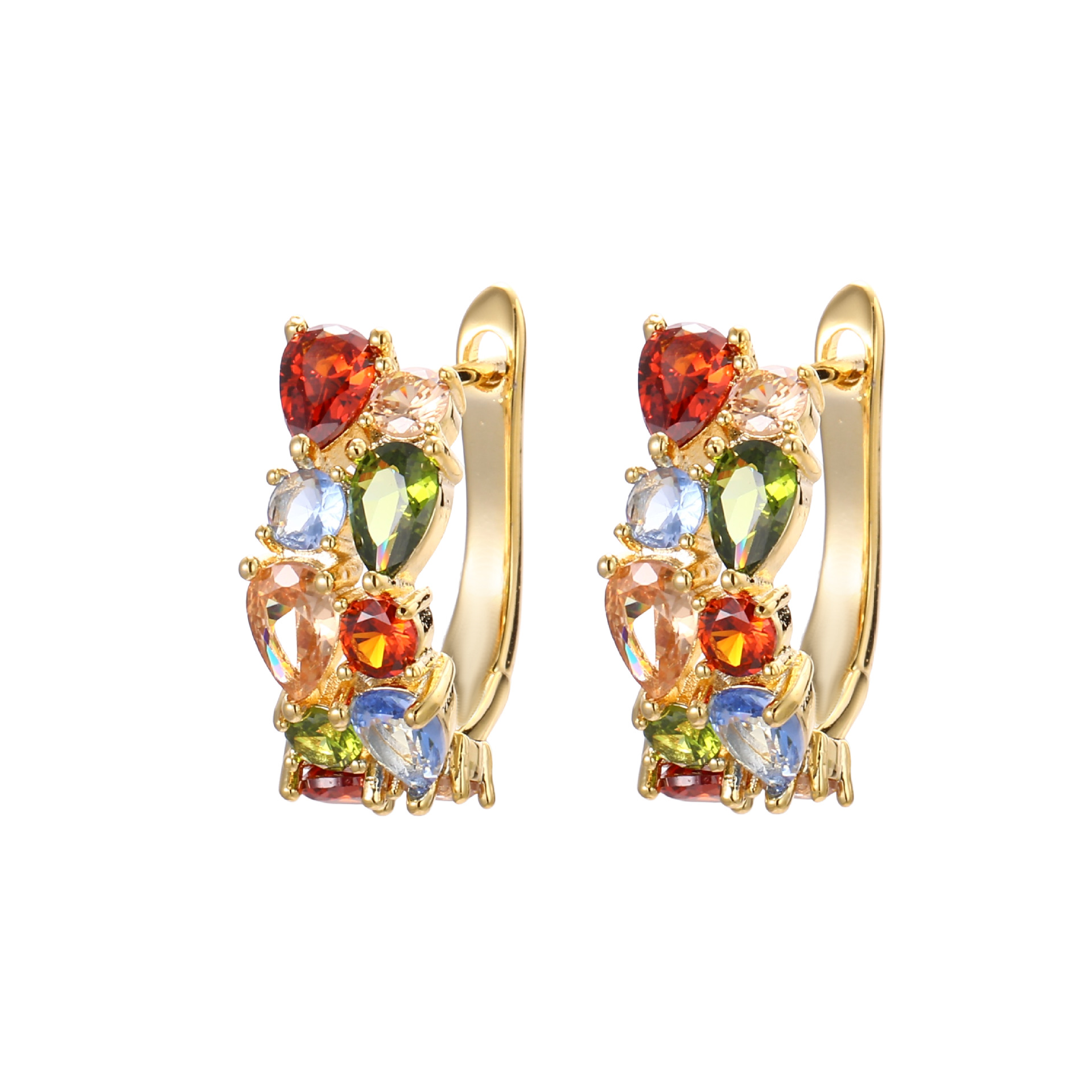 أقراط زركون على شكل حرف U للنس - مراجعة Women'S Accessories New Look وسعره