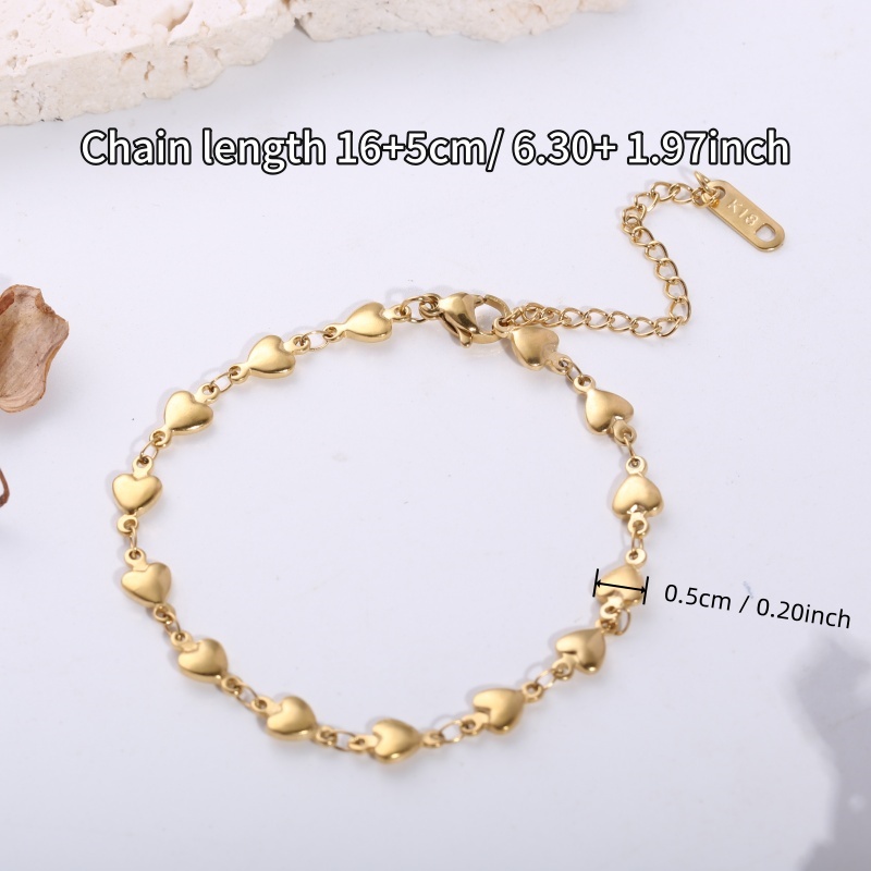سوار من الفولاذ المقاوم للصدأ  - مراجعة Women Accessories Shop Design وسعره