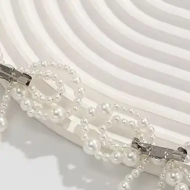 موضة جديدة تقليد اللؤلؤ القوس  - مراجعة Women'S Jeans Accessories Chain وسعره