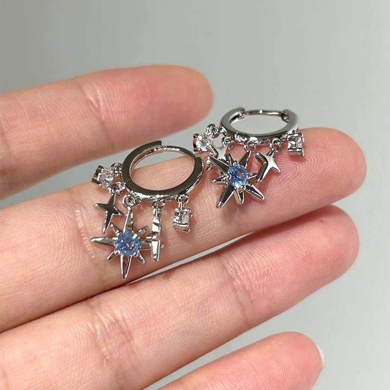 جديد Y2K الأزرق الزركون ستار ش - مراجعة Women'S Accessories Jewelry Sale وسعره