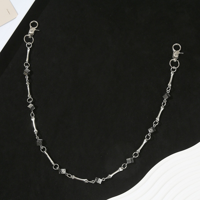 فاسق الصخرة الهيب هوب للجنسين  - مراجعة Women'S Jeans Accessories Chain وسعره