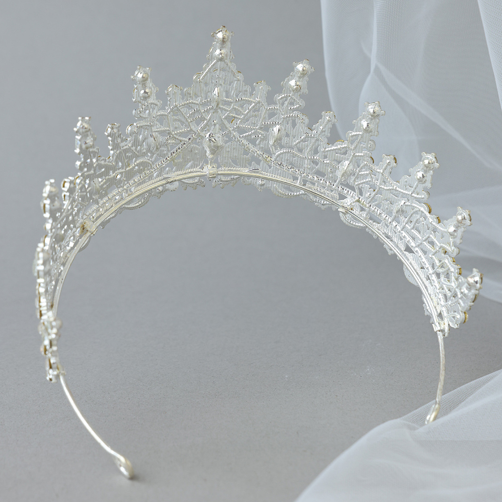 تاج زفاف مرصع بالأحجار الكريمة - مراجعة Women Accessories For Wedding وسعره