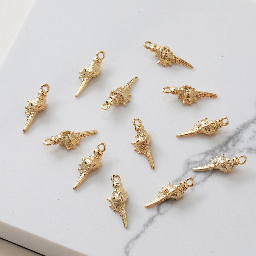 6PCS Dainty Small Conch Shell- - مراجعة Charm Necklace Dainty وسعره