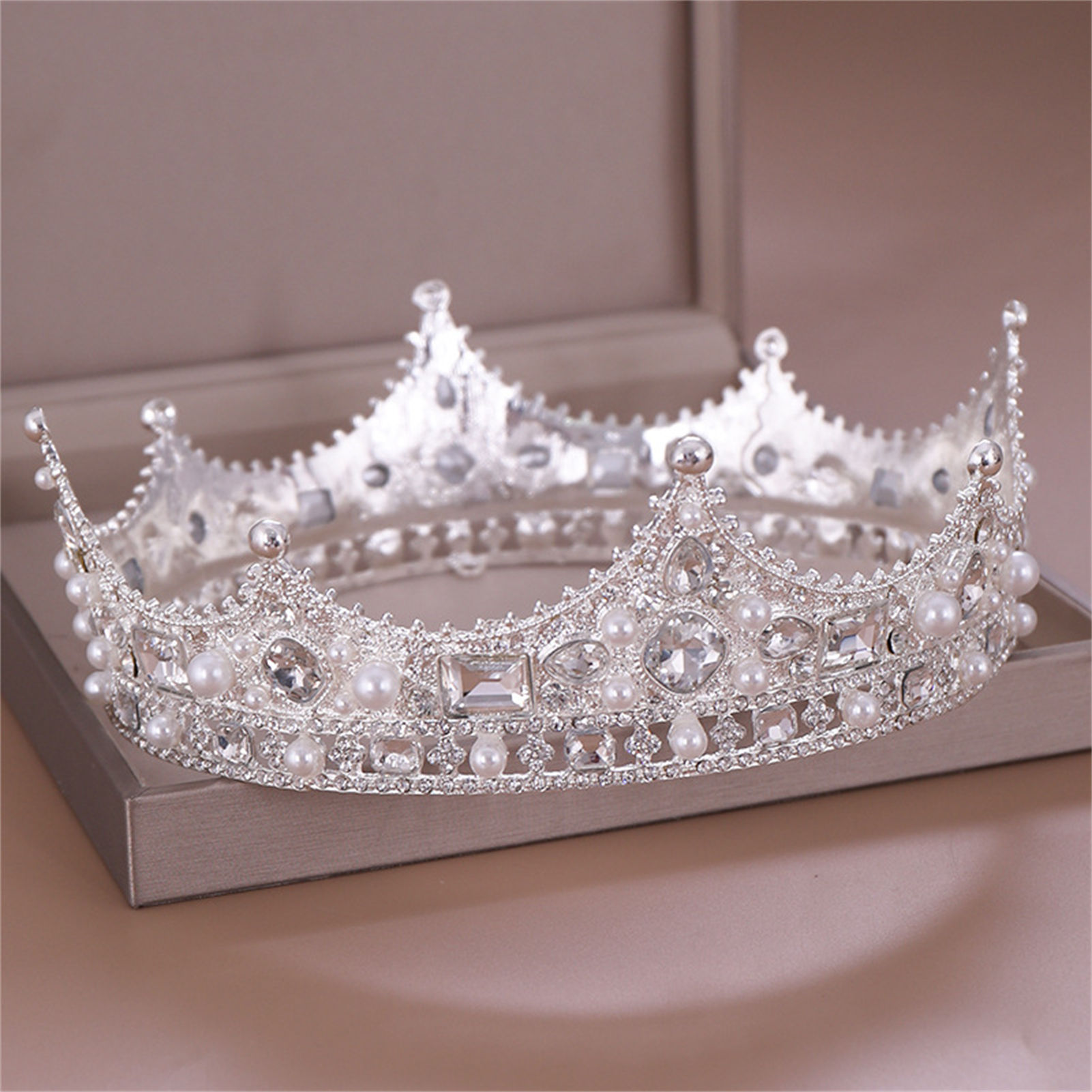 سبيكة تاج تيارا ريترو الزفاف ح - مراجعة Women Accessories For Wedding وسعره
