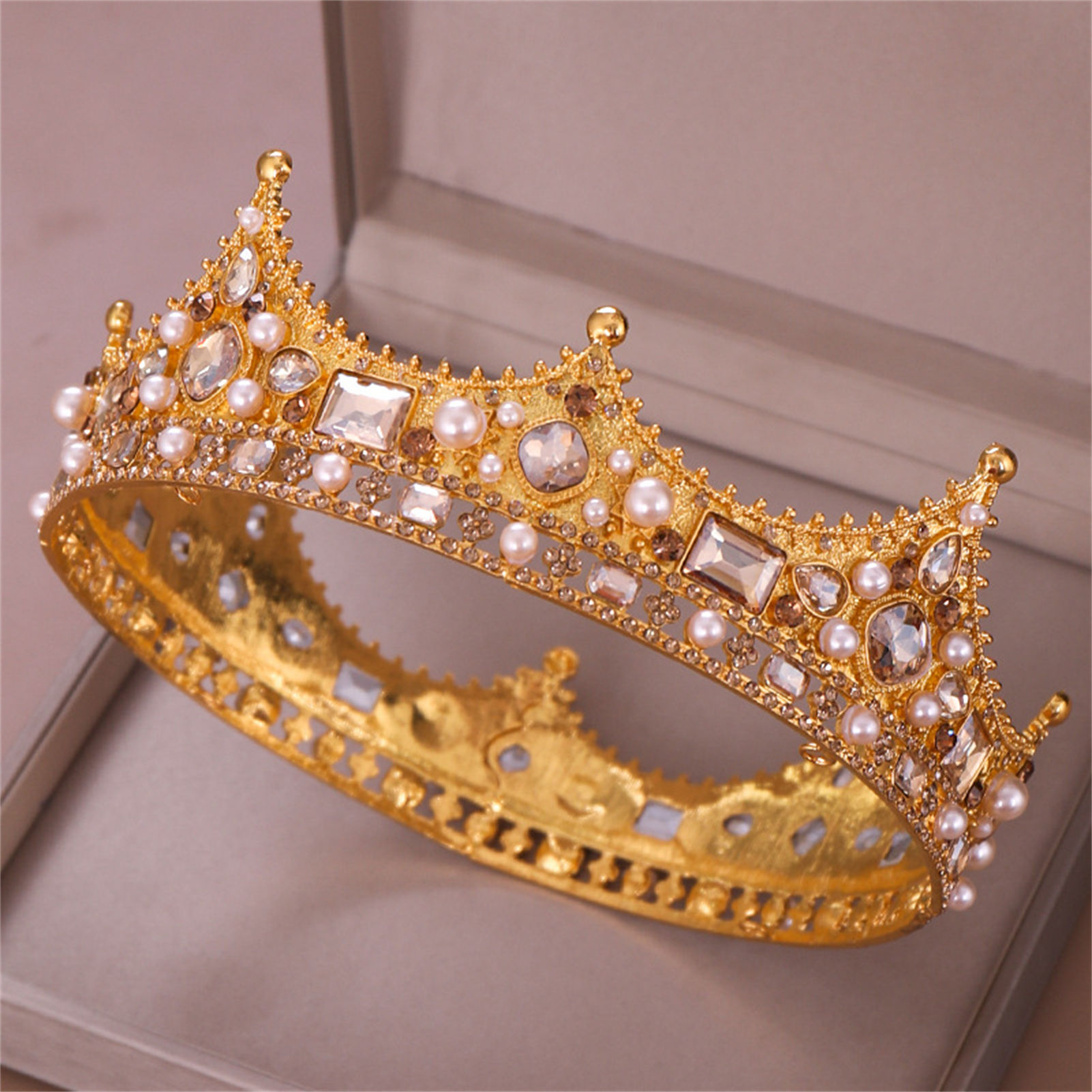 تاج زفاف مرصع بالأحجار الكريمة - مراجعة Women Accessories For Wedding وسعره